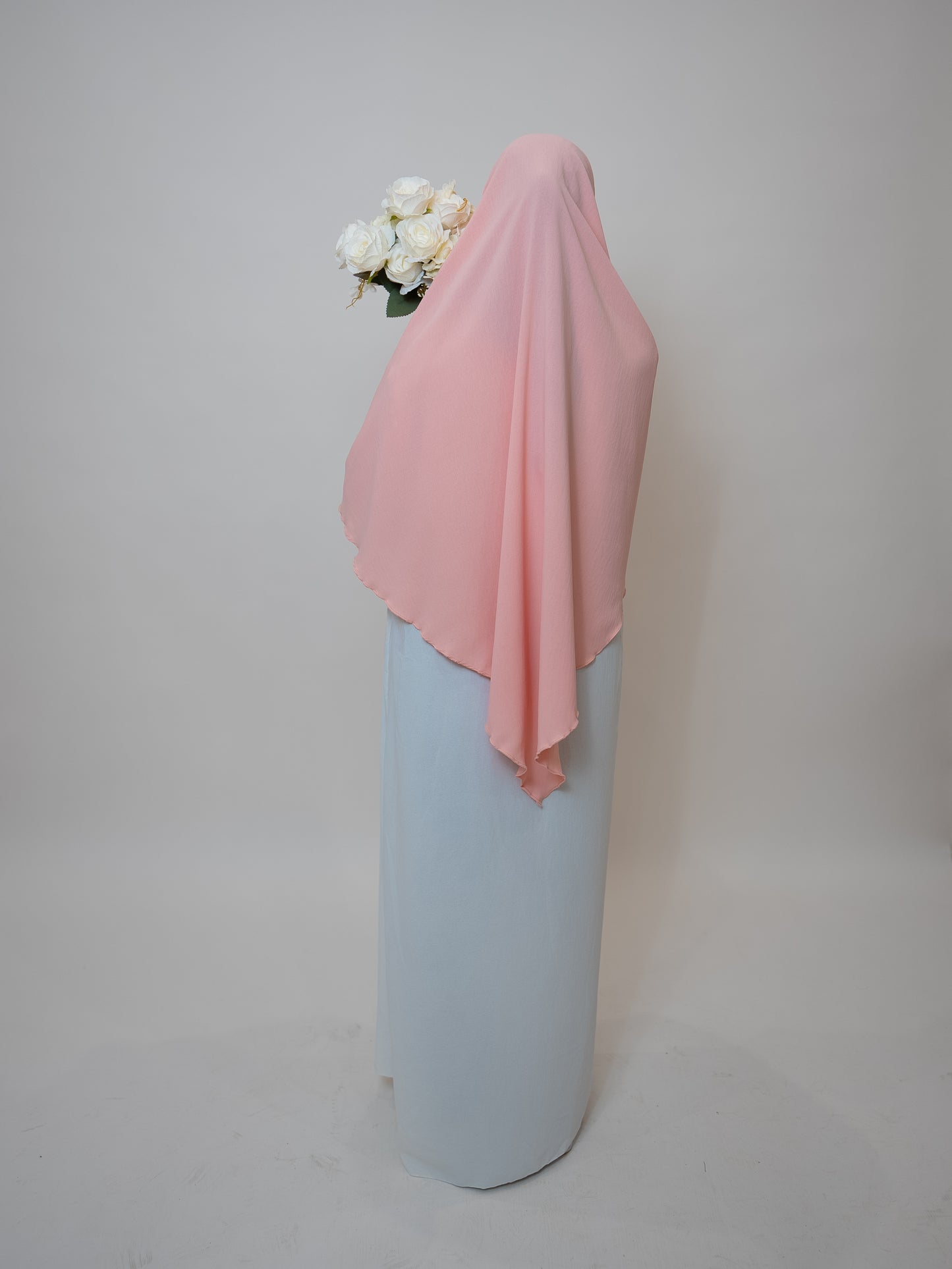 Khimar 1-lagig Rosa