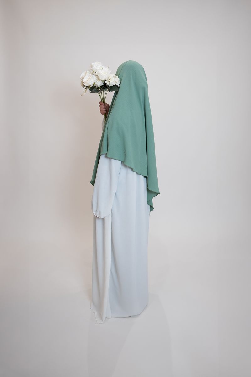 Khimar 1-Lagig Mintgrün