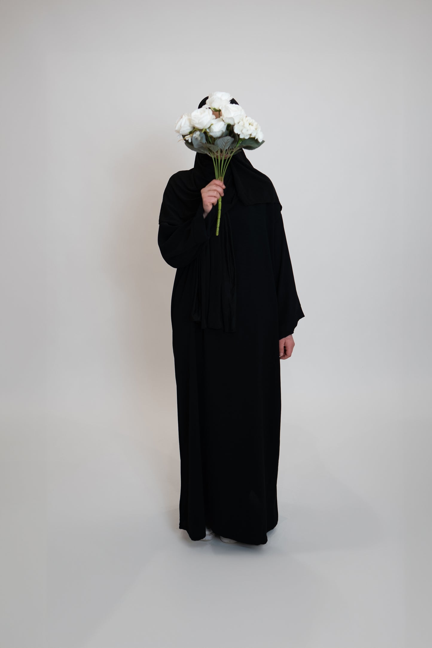 Basic abaya Schwarz