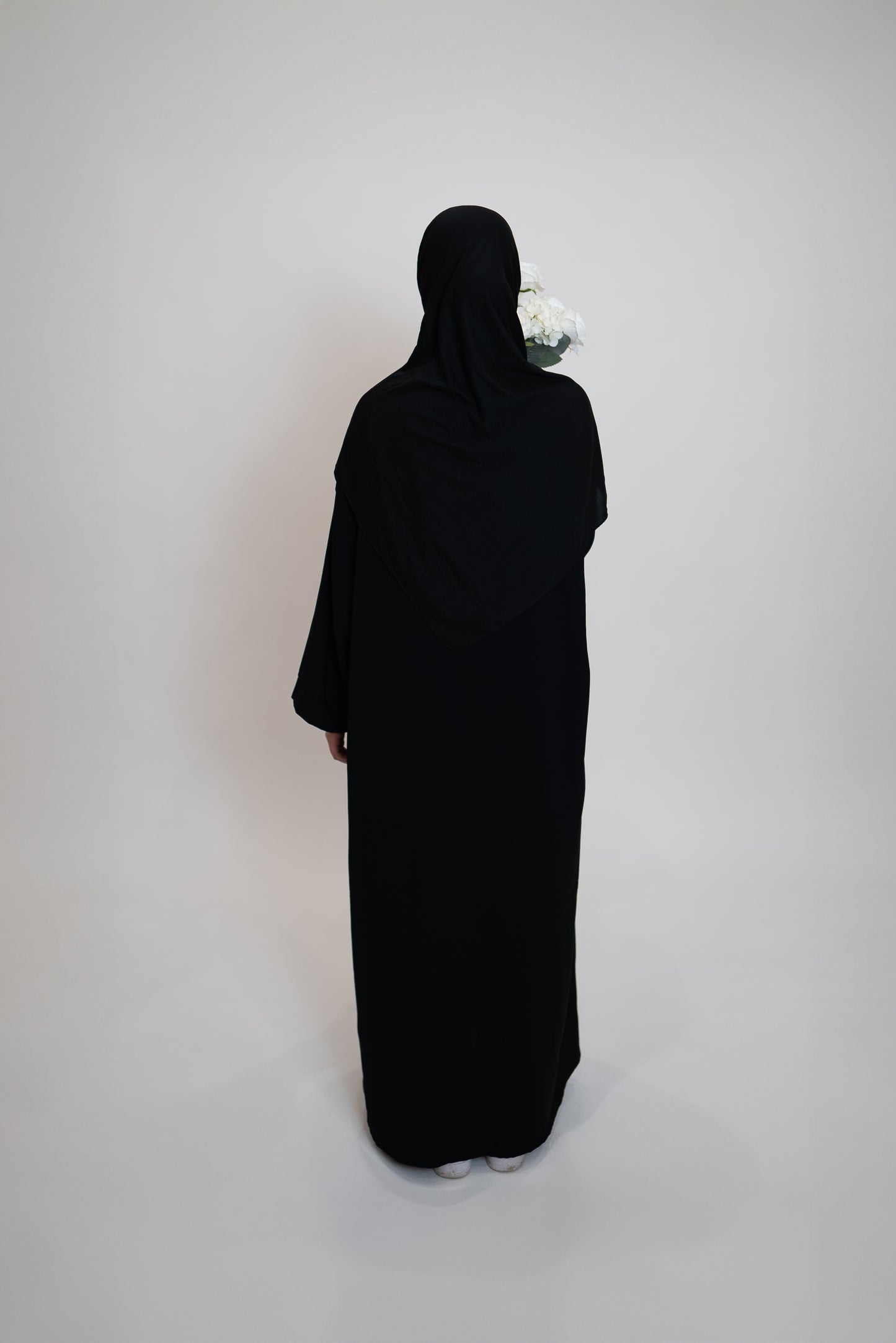 Basic abaya Schwarz