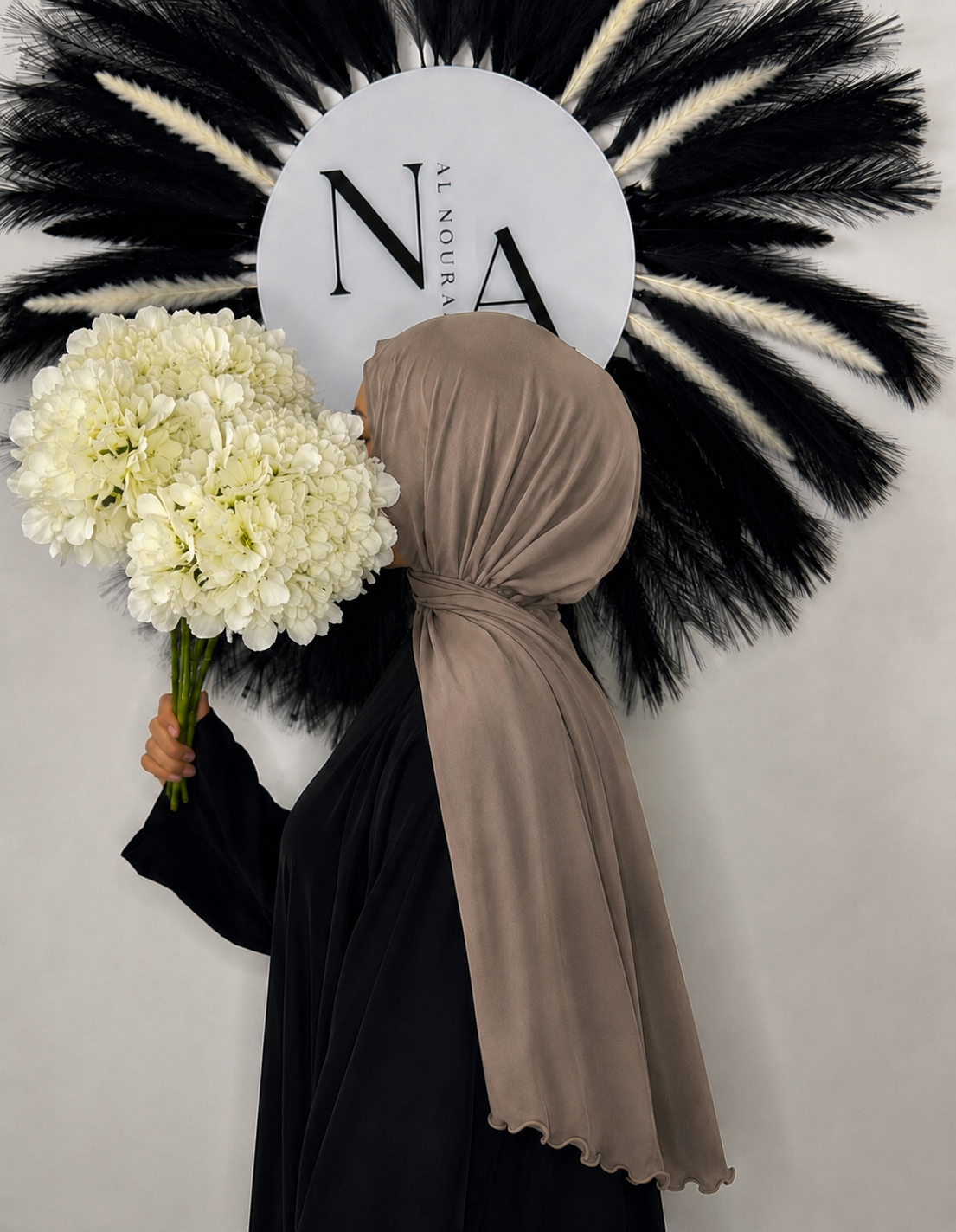 Welliger Hijab Beige