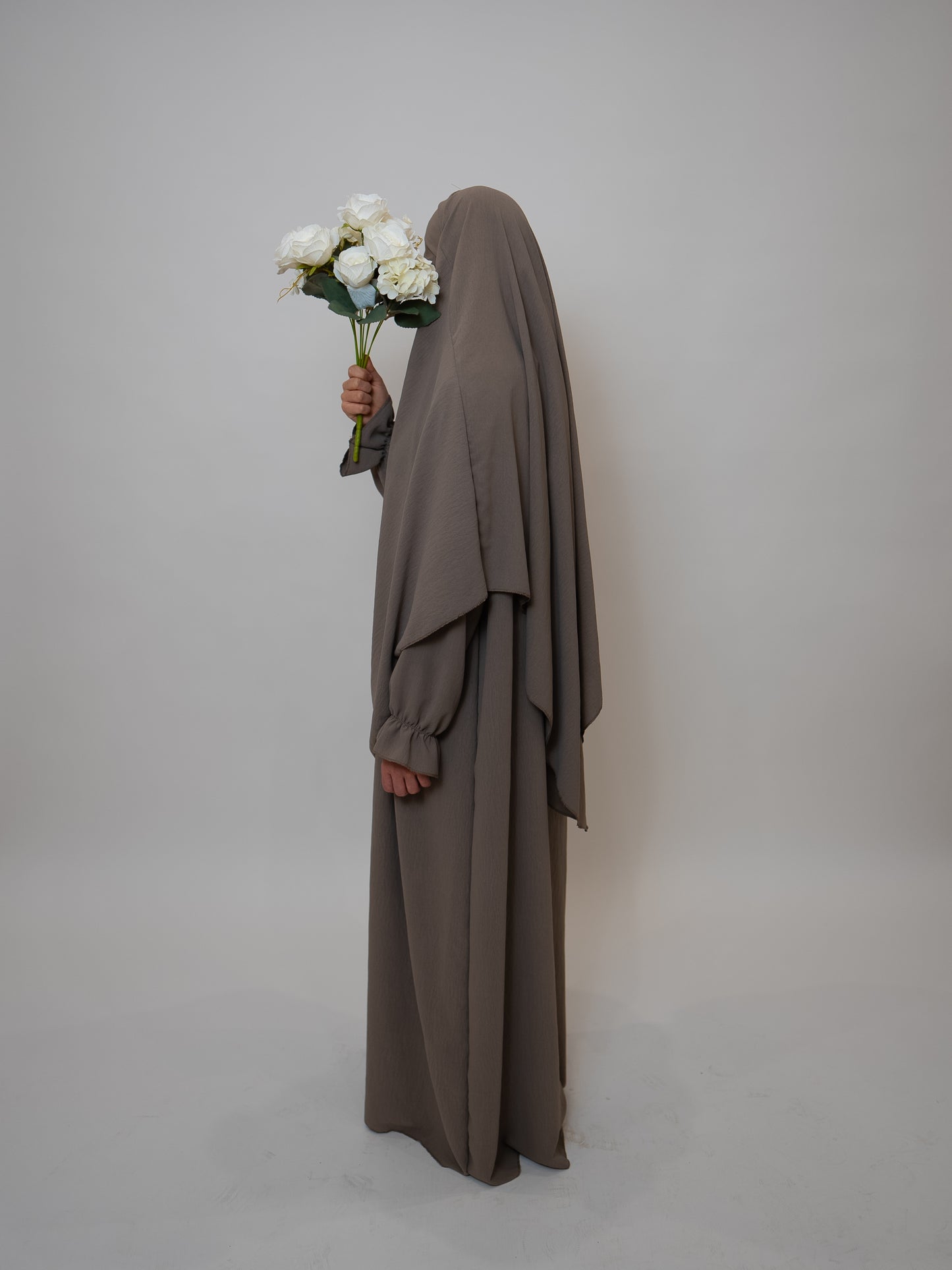 Tulpen Abaya Set Taupe