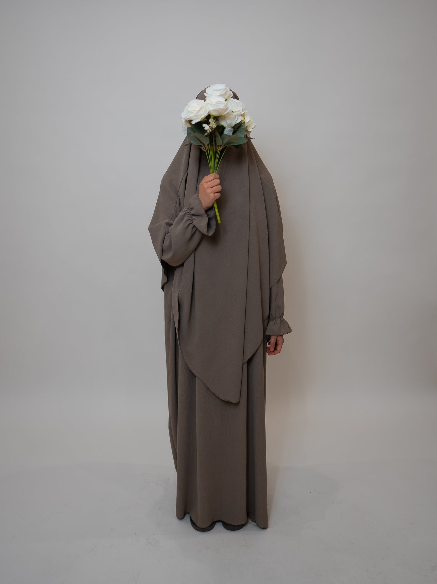 Tulpen Abaya Set Taupe