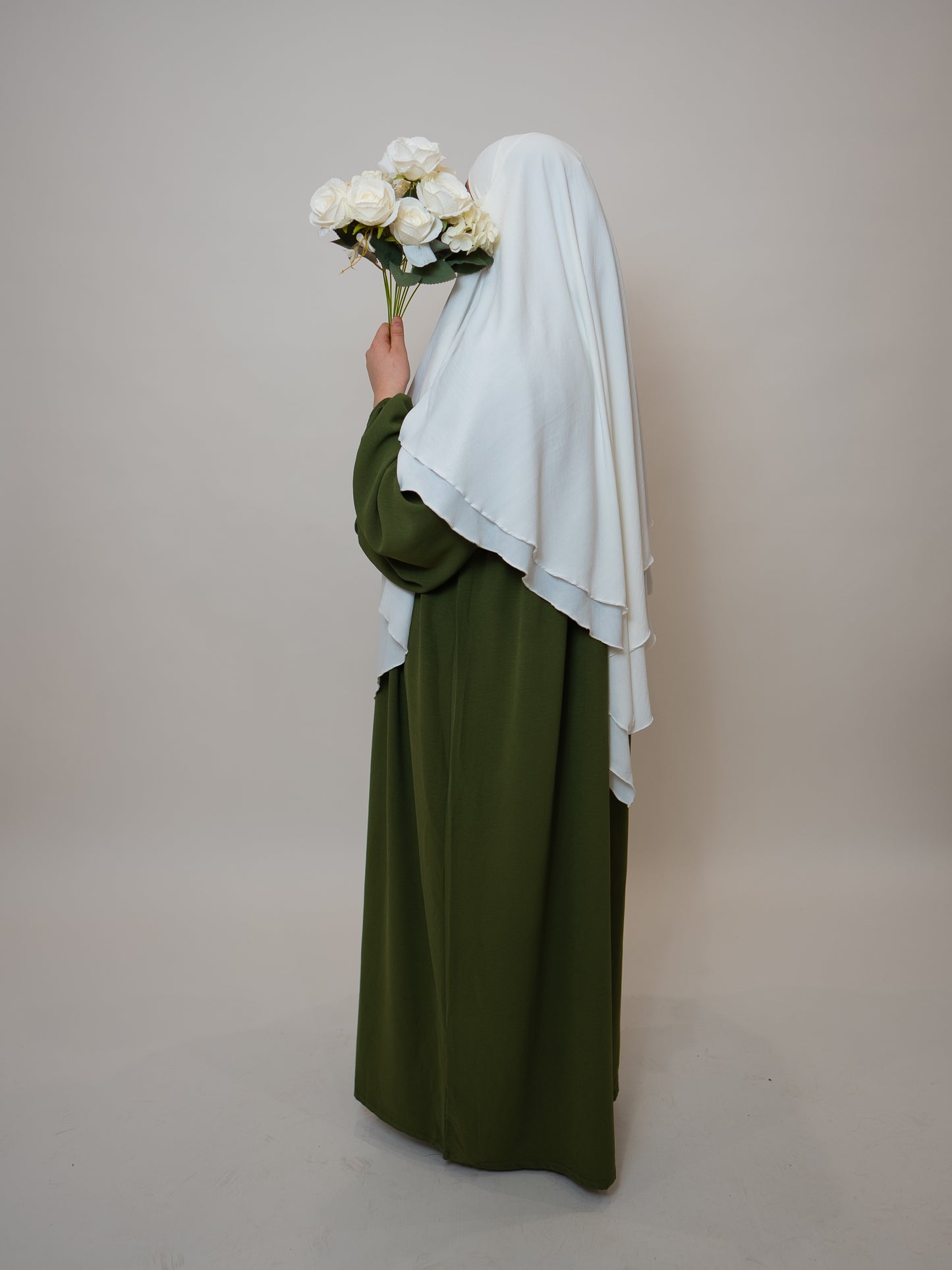 Ballon Abaya Khaki