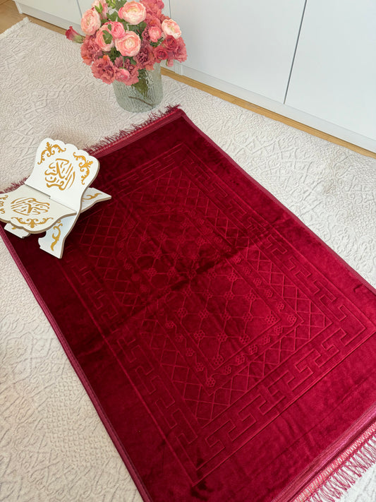 Gebetsteppich Rot
