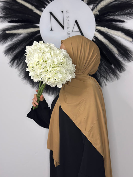 Jersey Hijab Karamell